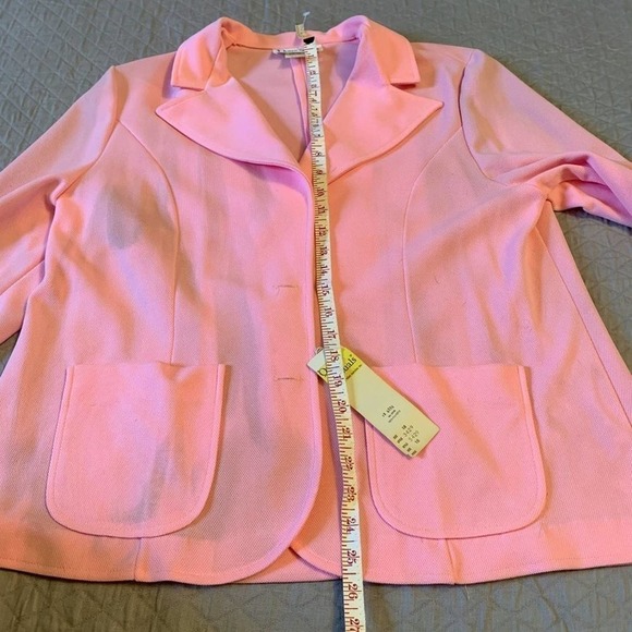 Vintage queen casuals pink blazer M - Picture 5 of 9